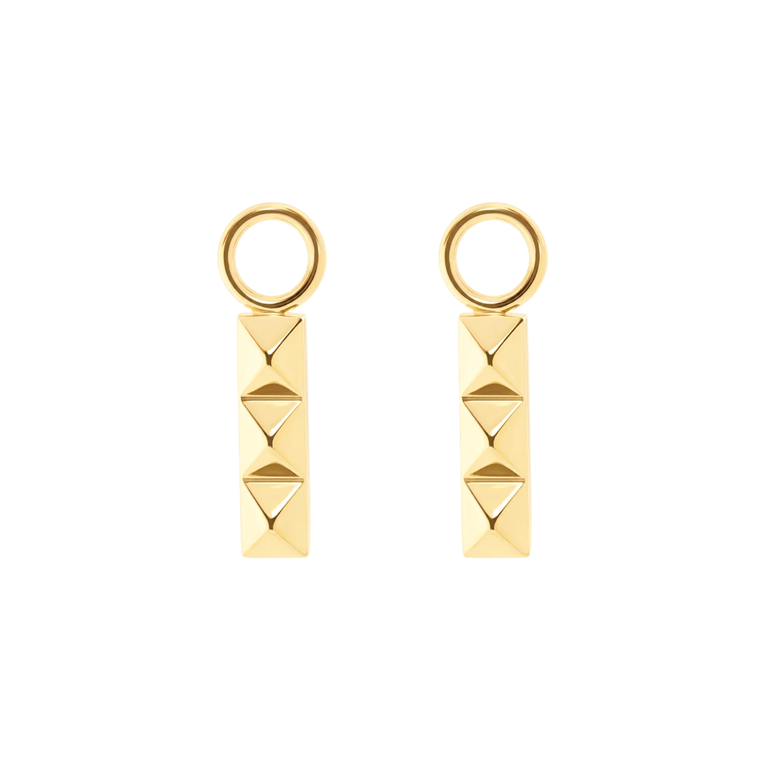 EAR ME UP Charm Spikes Trio Bar or - Image 2