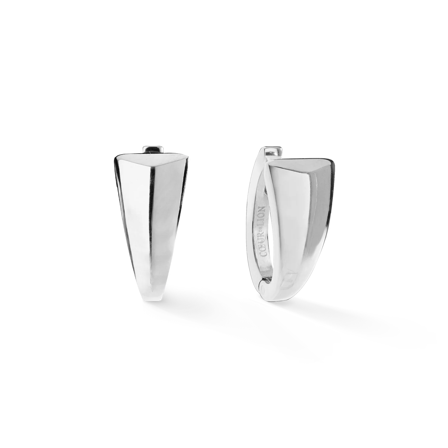 EAR ME UP Créole Tapered Argent