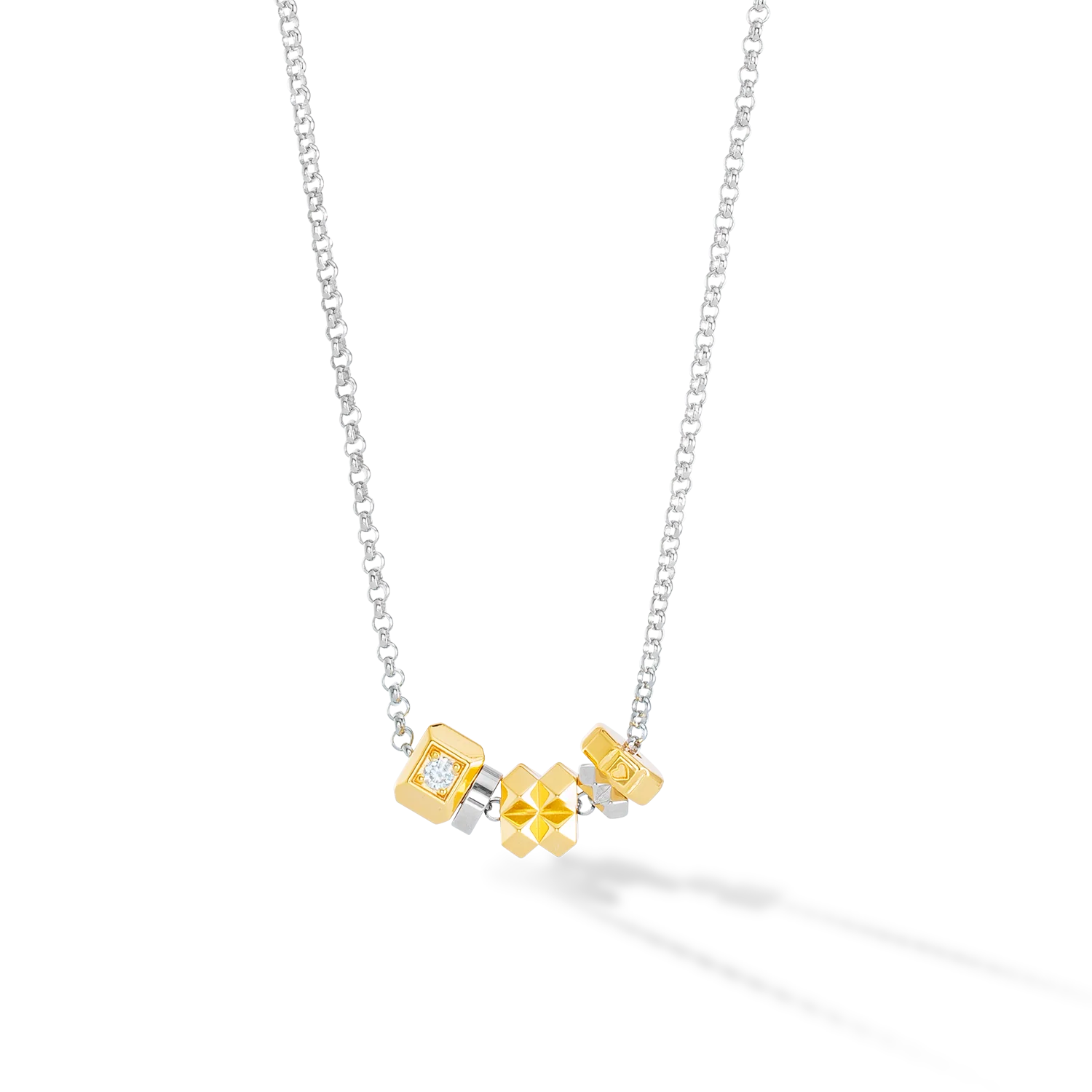 ELEMENTS Collection collier bicolore - Image 2