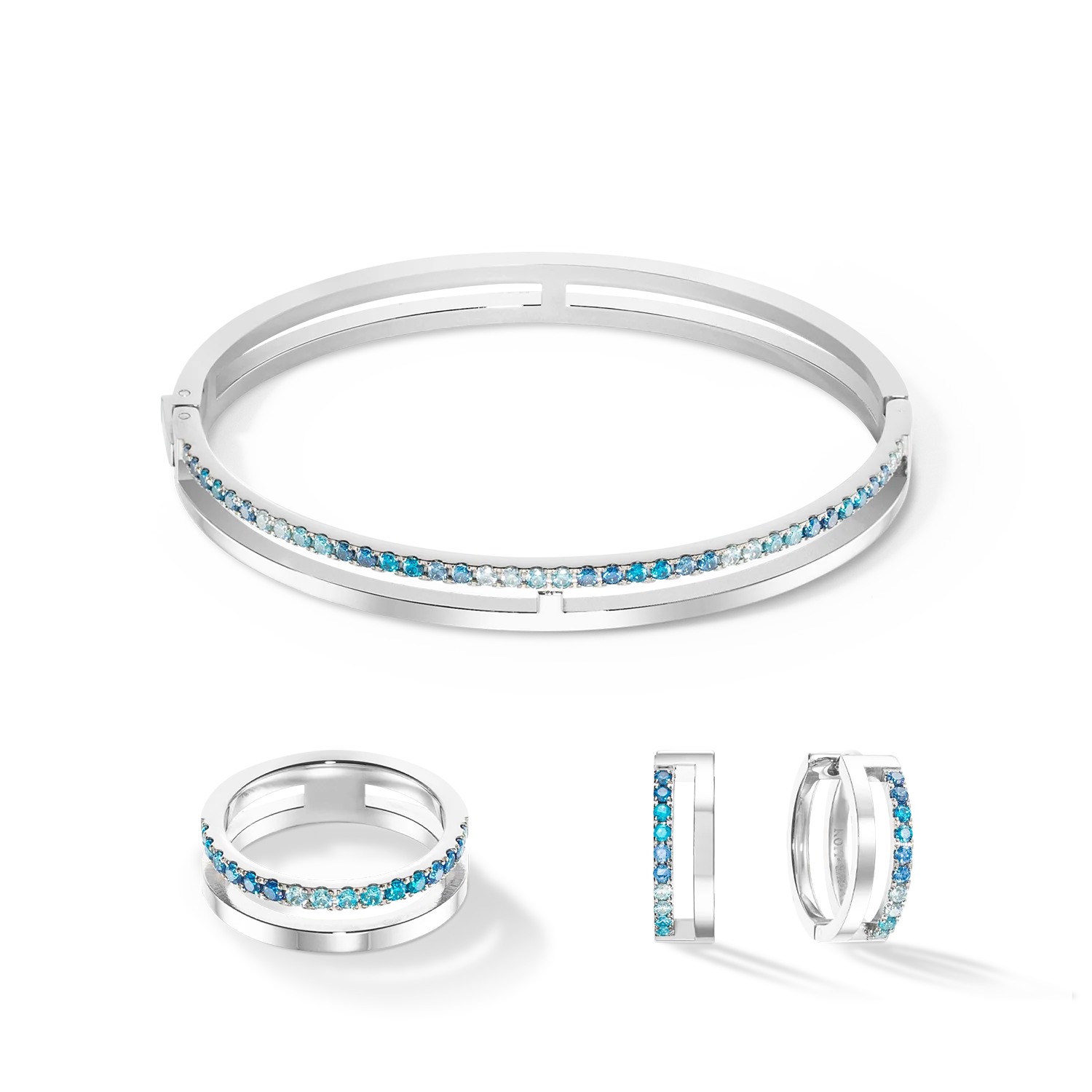 Eternal Unity Bracelet argent-bleu - Image 3