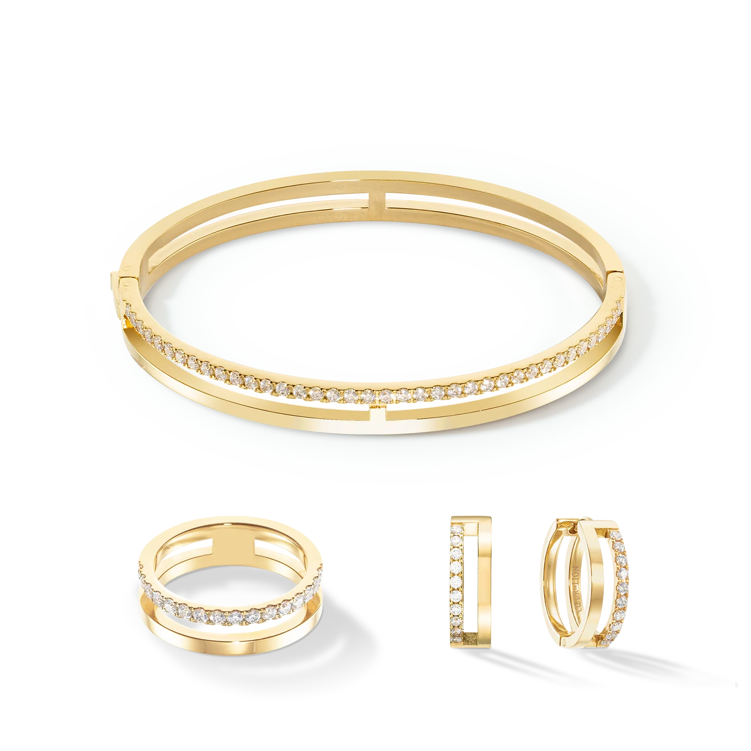 Eternal Unity Bracelet or-cristal - Image 3
