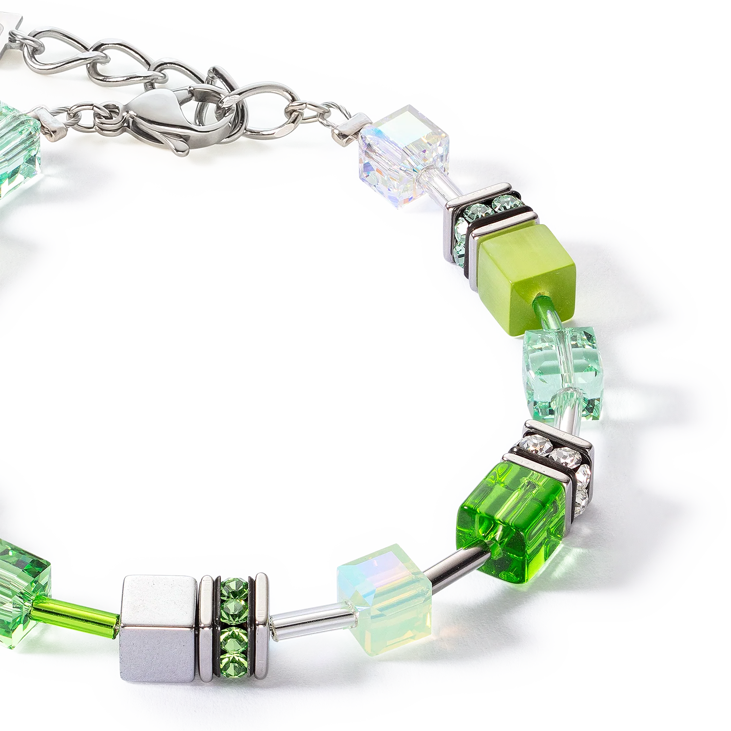 GeoCUBE® Iconic Joyful Colours Bracelet vert - Image 2