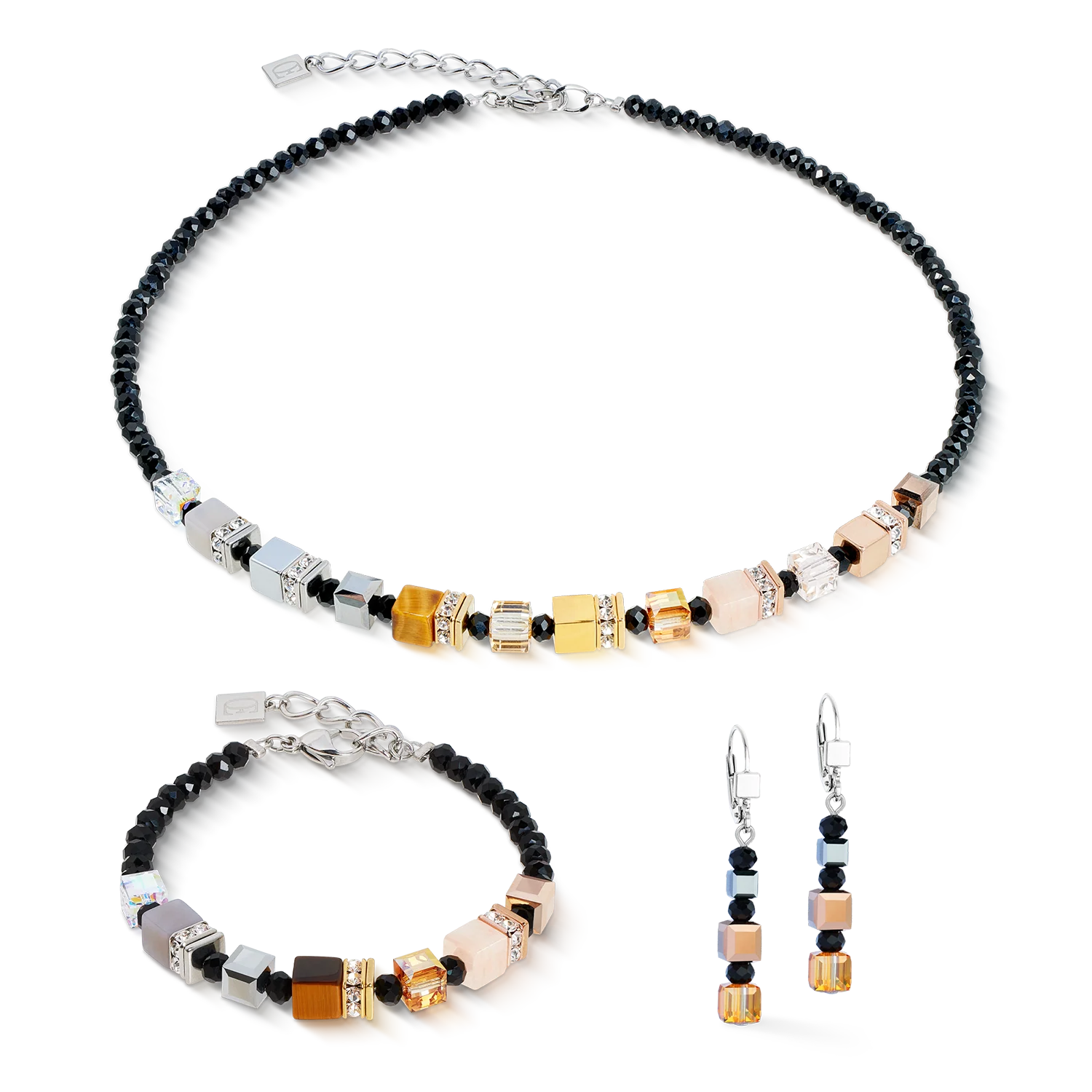 GeoCUBE® Precious Nature bracelet tricolore - Image 3