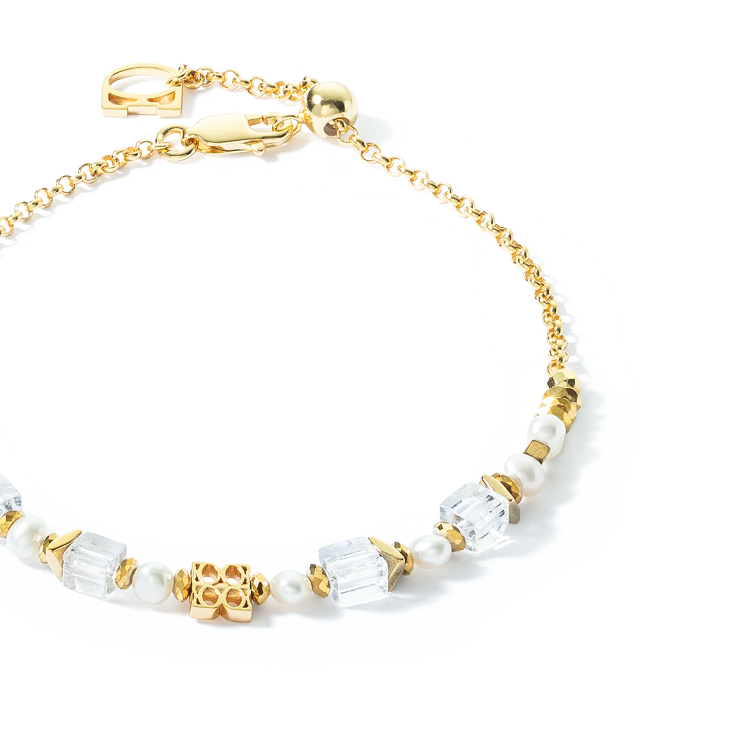 ICONIC Collection Signature bracelet or-blanc - Image 2