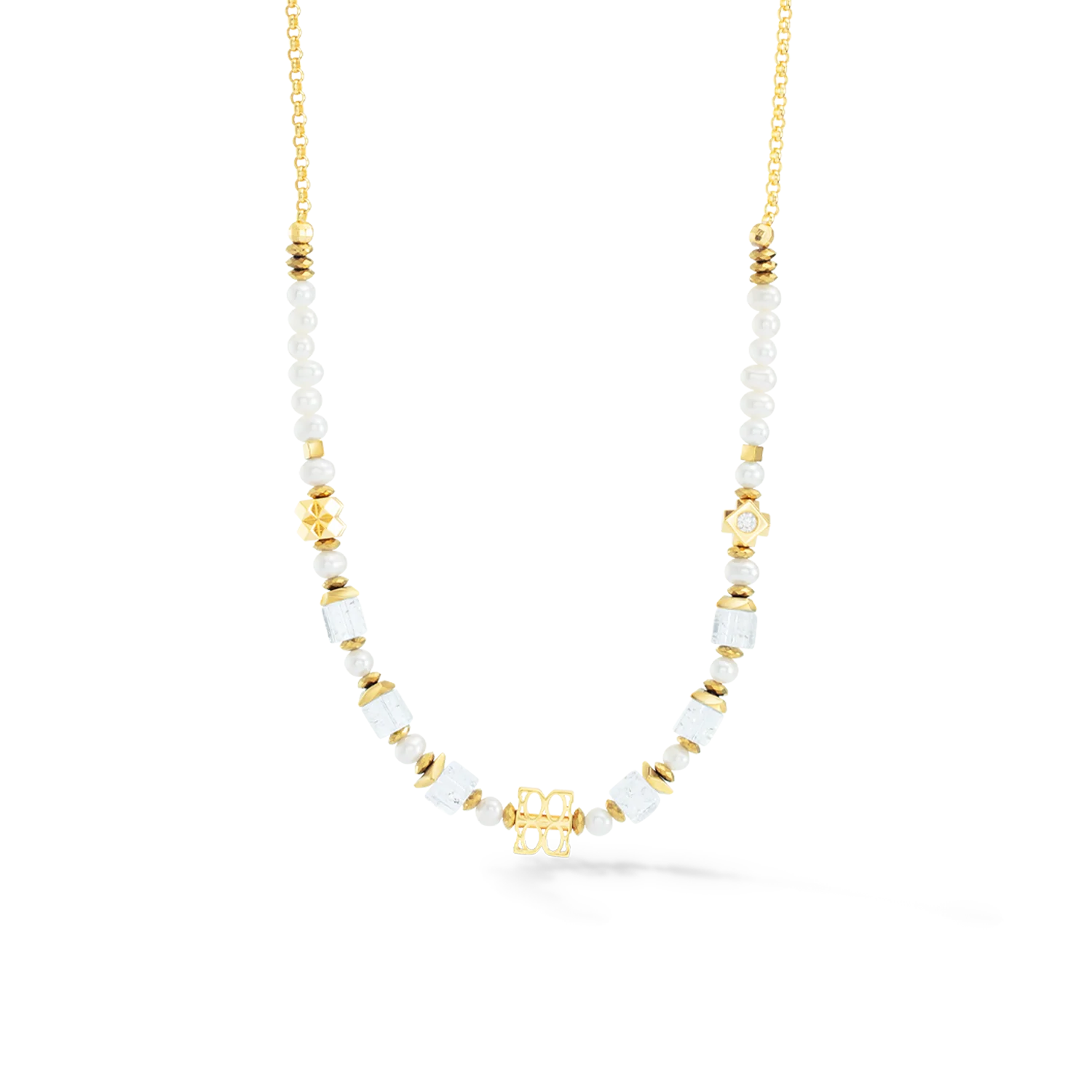 ICONIC Collection Signature collier or-blanc - Image 2