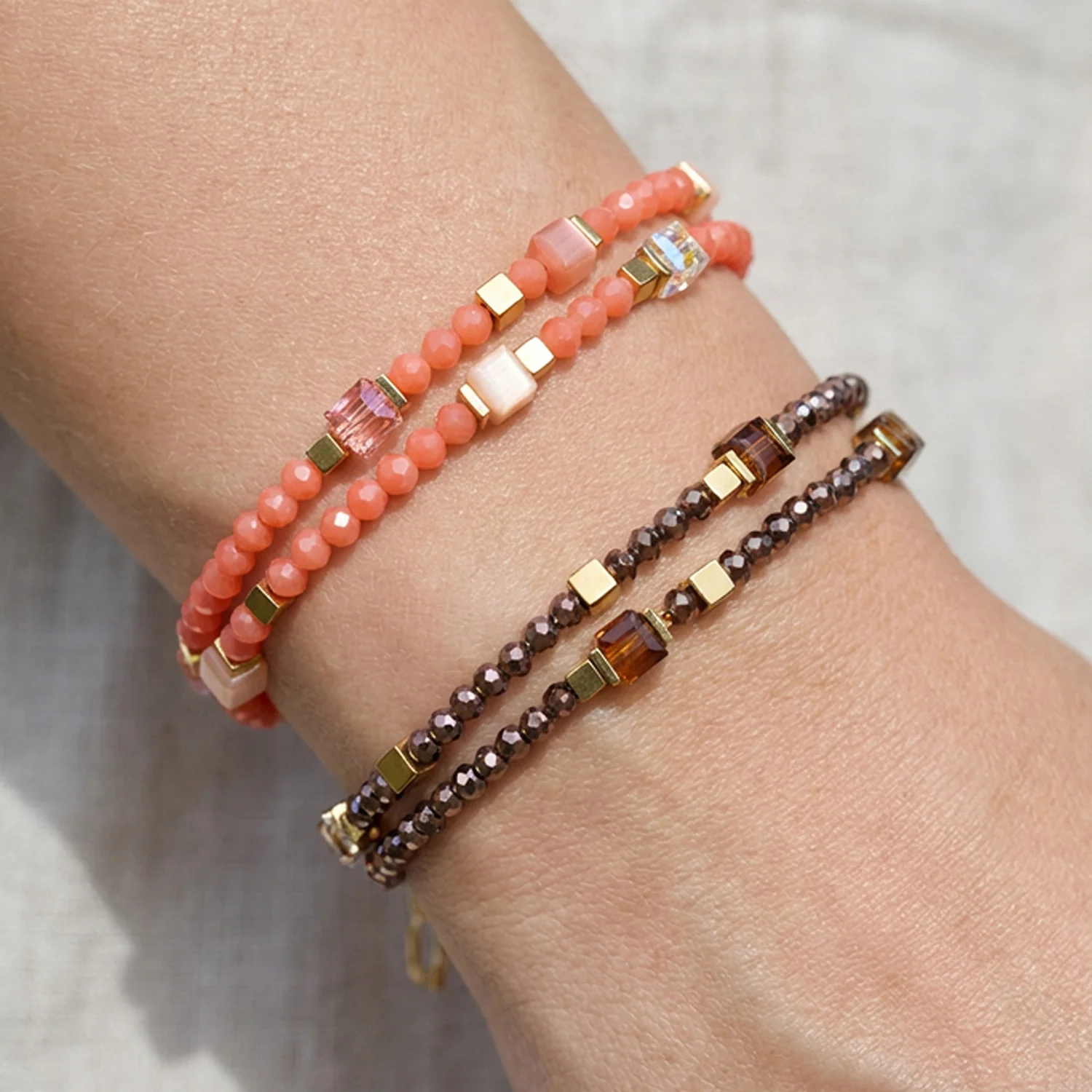 Joyful Colours Flex Bracelet or-orange - Image 3