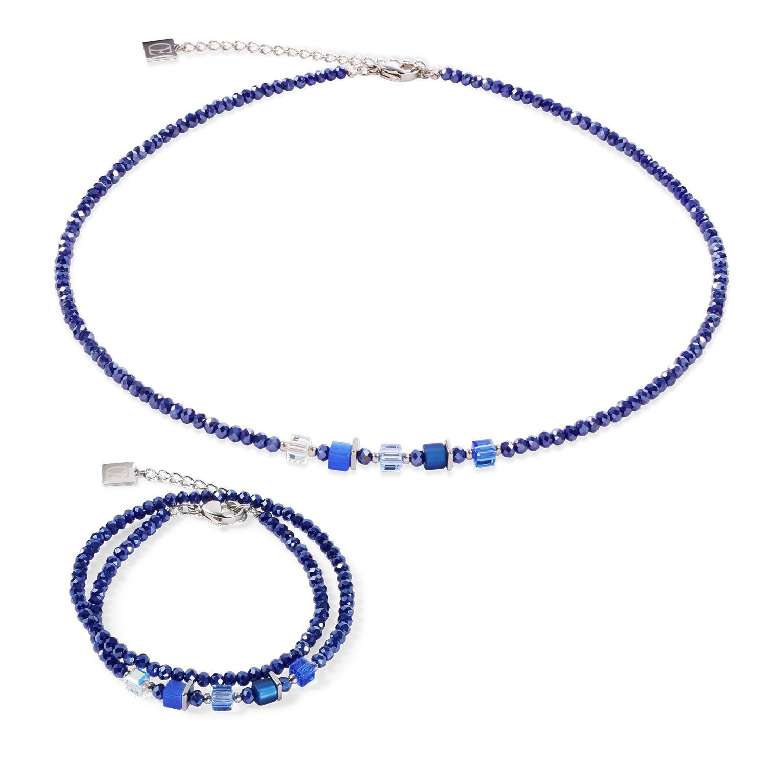 Joyful Colours Update Bracelet argent-bleu - Image 3