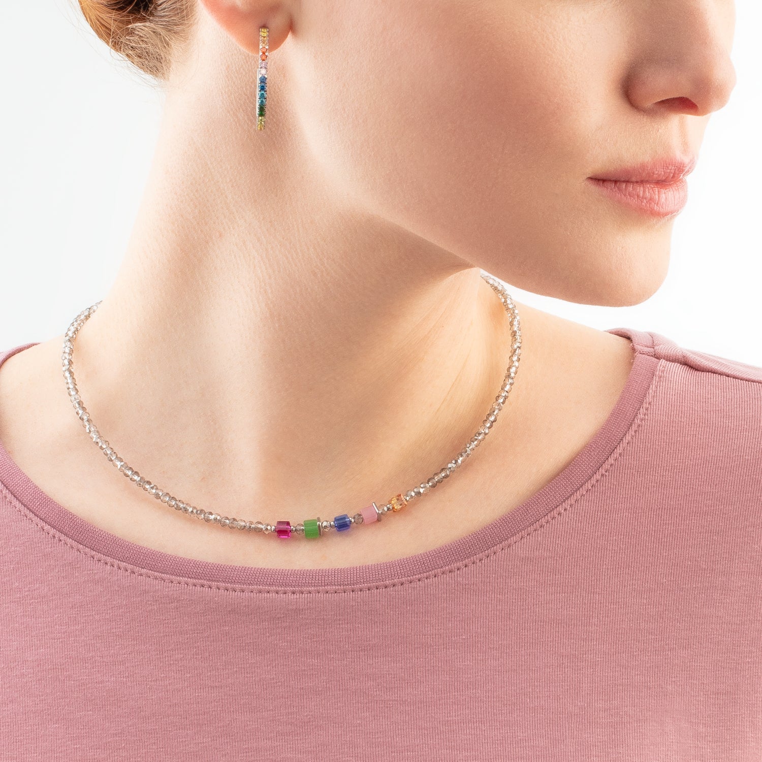 Joyful Colours Update Collier argent-multicolore - Image 4