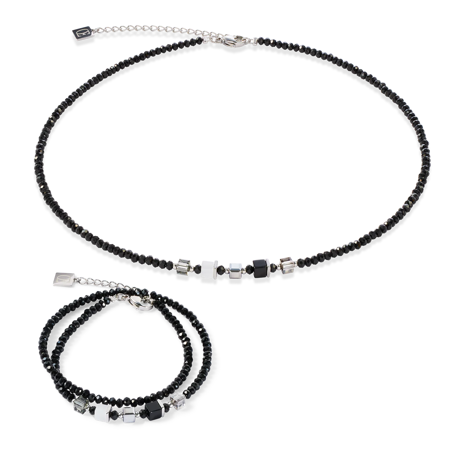 Joyful Colours Update Collier argent-noir - Image 3