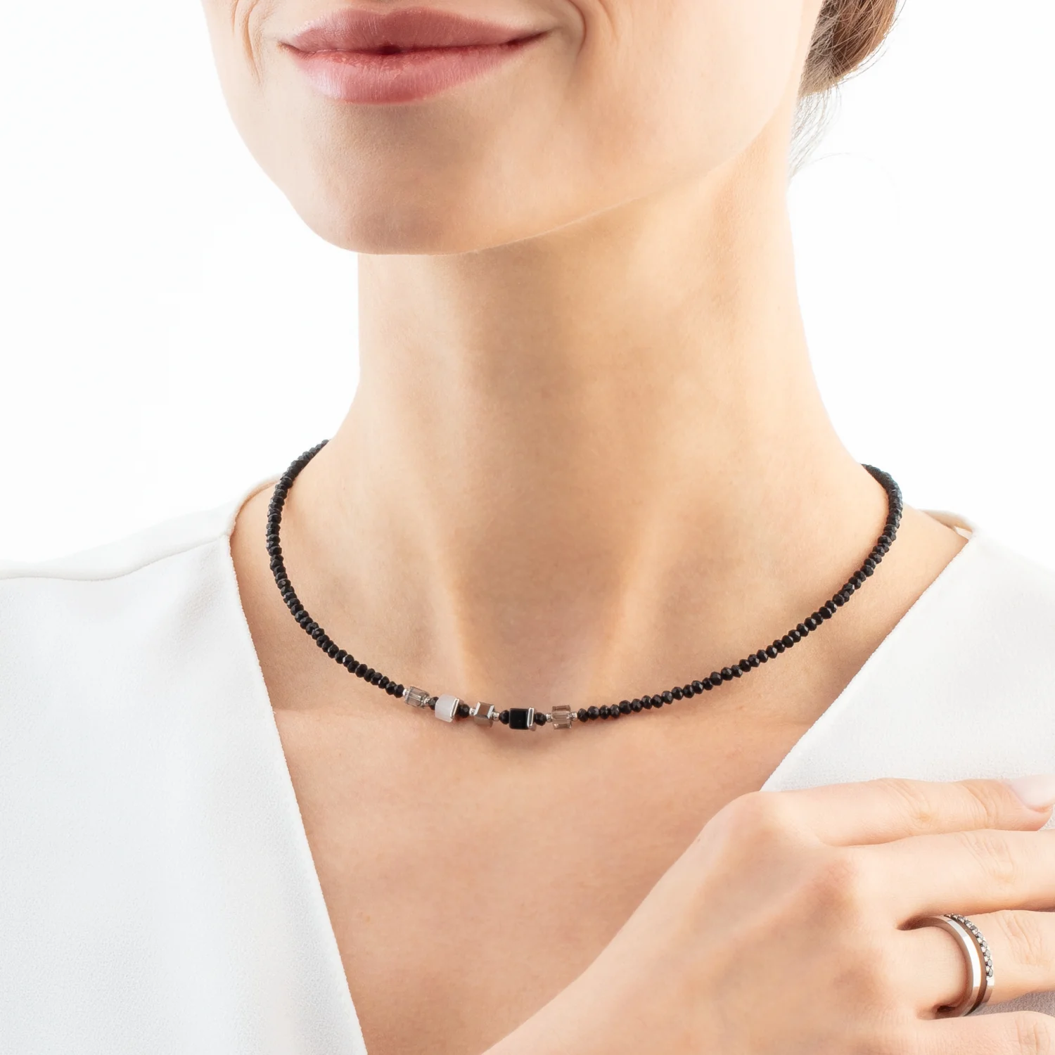 Joyful Colours Update Collier argent-noir - Image 4