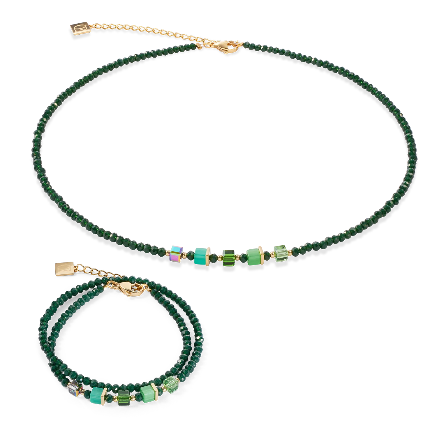 Joyful Colours Update Collier or-vert - Image 3