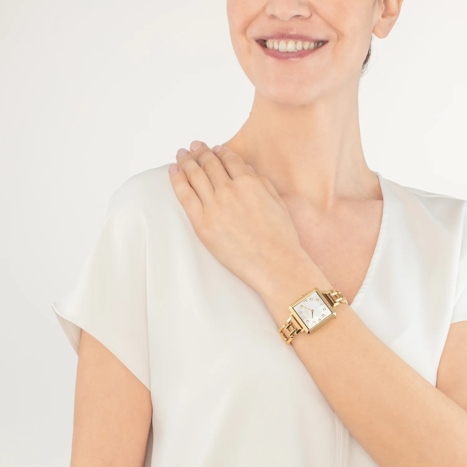 Montre Iconic Cube Golden Moments Statement Or - Image 3