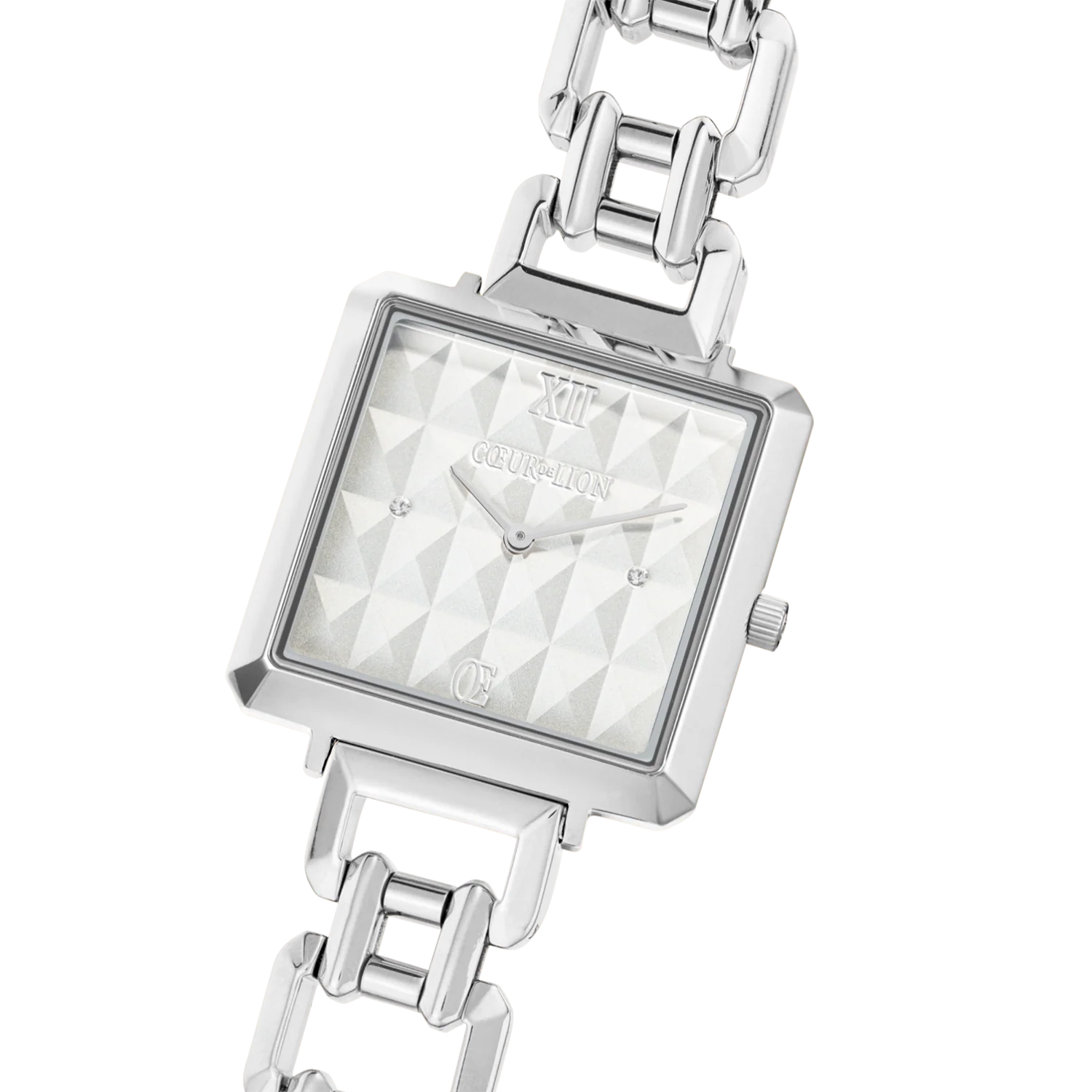 Montre Iconic Cube Spikes Statement Argent - Image 2