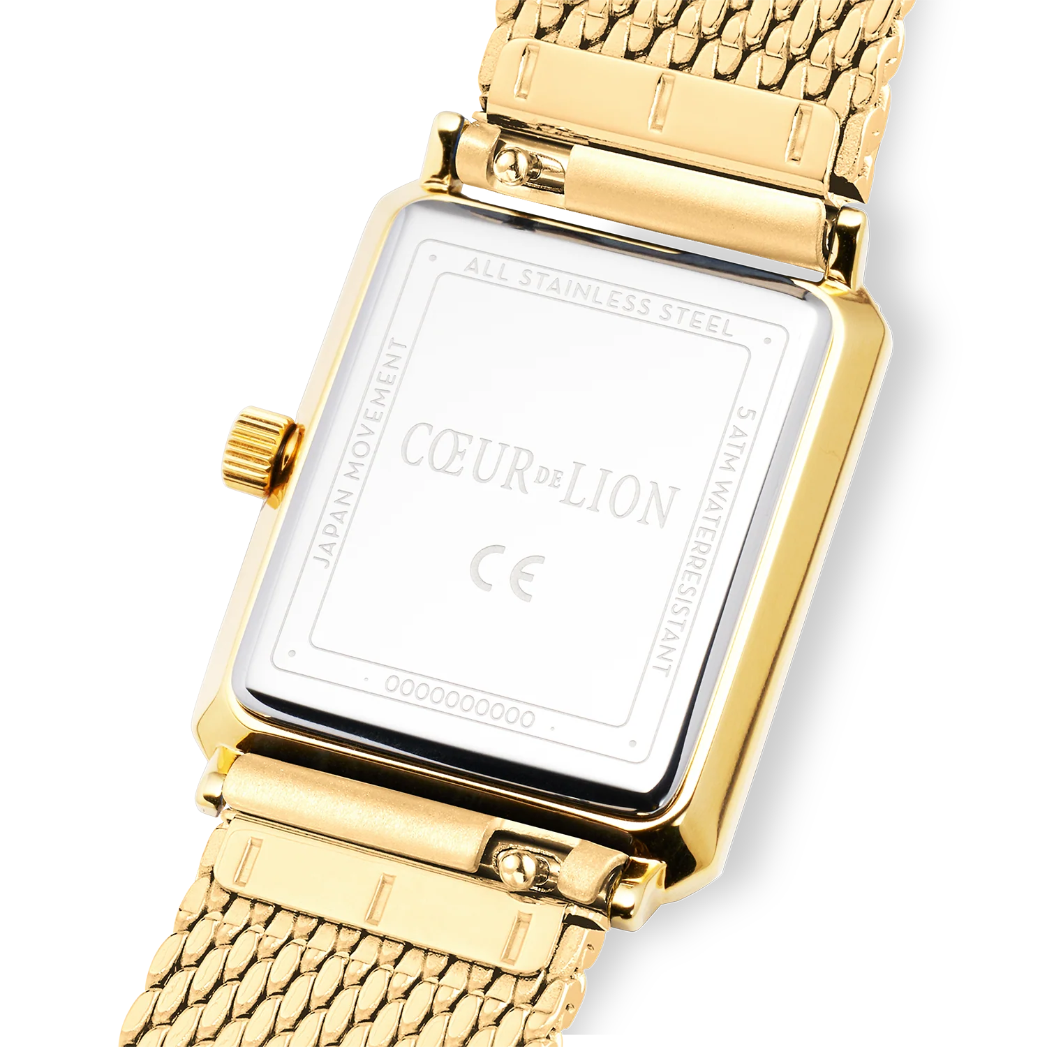 Montre Iconic Spikes or Milanaise acier inoxydable or - Image 6