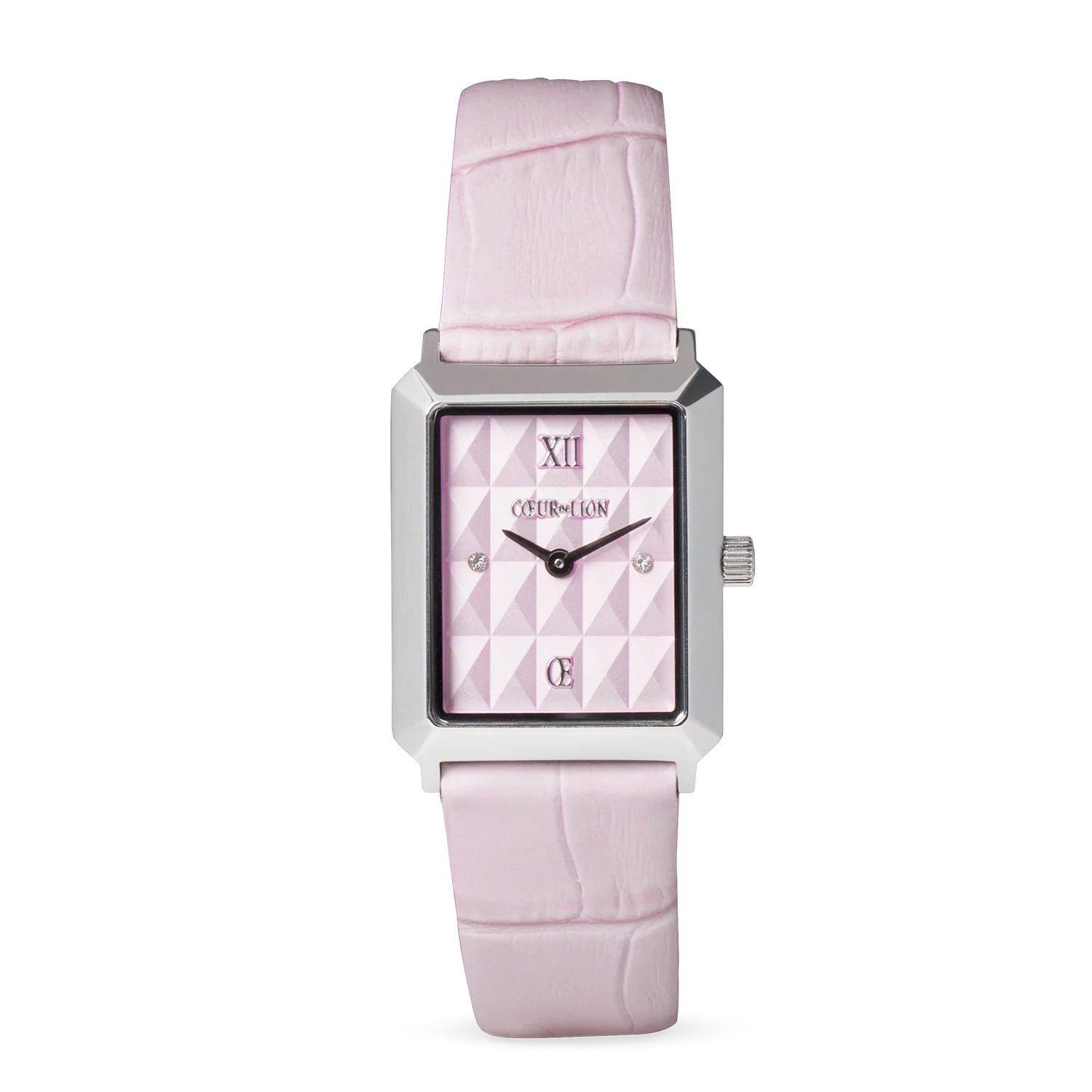Montre Iconic Spikes Rosé Argent & Bracelet GeoCUBE® Iconic Precious rose-lilas - Image 3