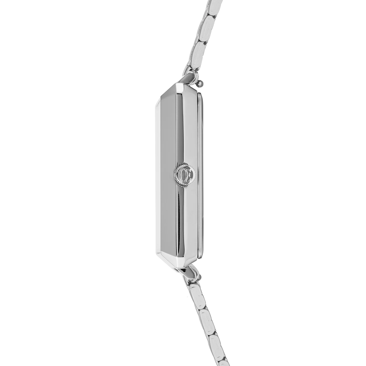 Montre Iconic Square Elegant Monochrome Silver Acier Inoxydable - Image 4