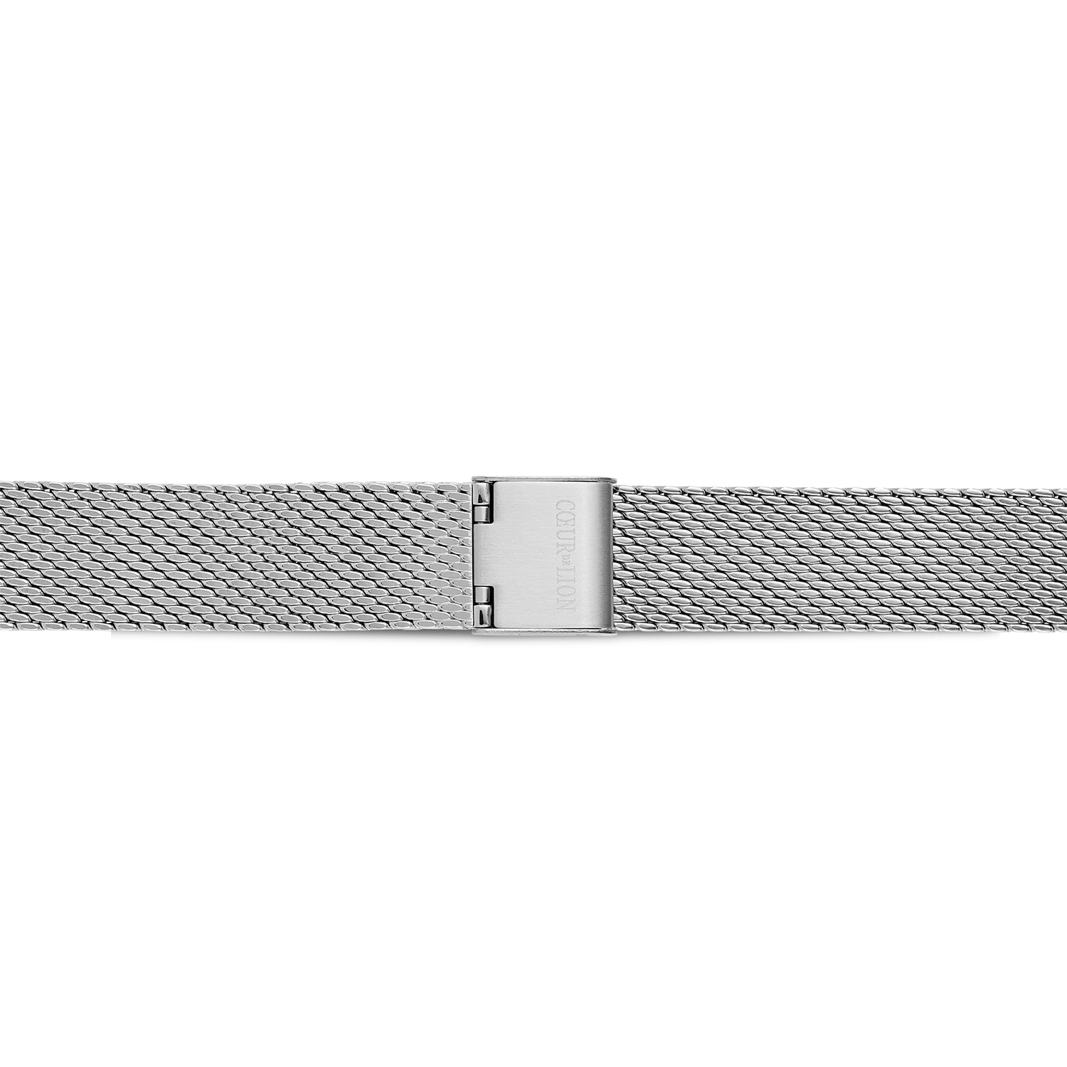 Montre ronde Sparkling Sunray Transformative Teal Milanaise argent - Image 5