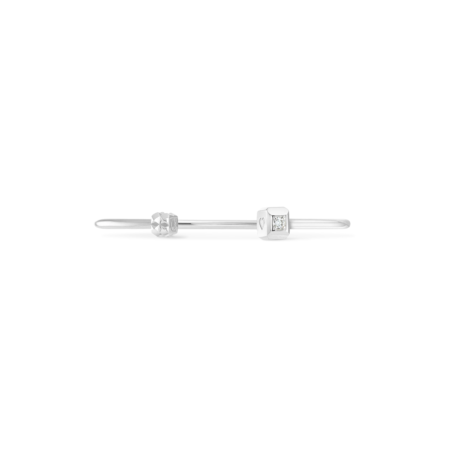 STATEMENT Collection bracelet rigide ouvert 17 cm argent - Image 5